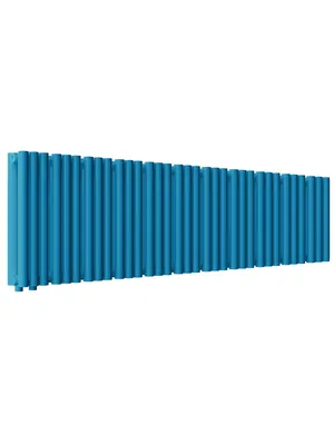 Радиатор стальной Empatiko V LR2 двухтруб 1312х236х122 33 сек НЗ.подкл, 1881Вт, Dreamy blue