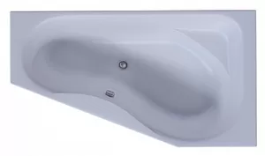 Ванна акриловая Акватек 170х95 правая, фронтальная панель, каркас, слив