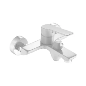 Смеситель для ванны/душа ESKO white SI 54 настенный, однозахватный, белый