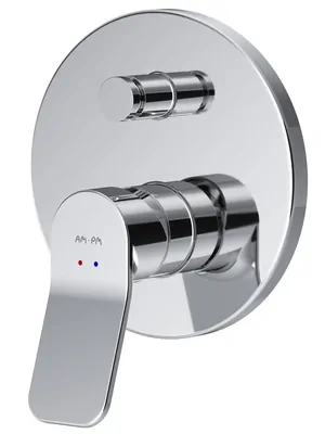 Смеситель AM.PM для ванны/душа монтируемый в стену, хром F85A45000