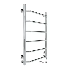 Полотенцесушитель Indigo б/п 800х500 (таймер,скр.монт, унив.подкл) полиров. LCRLE80-50Rt