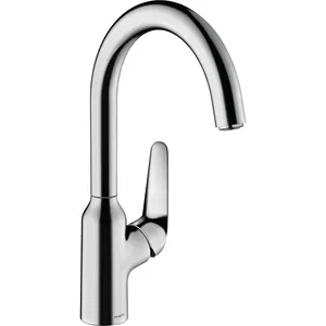 Смеситель Hansgrohe для кухни 220 мм поворотный излив хром 71802000