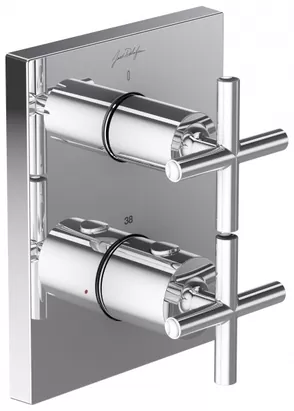 Смеситель Jacob Delafon E98728-CPE75388-CP термостатический для душа, встраиваемый, внешняя часть