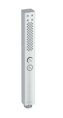 Лейка душевая Jacob Delafon E21336-CP 2 режима, 250мм, геометр дизайн, цвет: хром