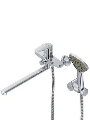 Смеситель AM.PM для ванны/душа F90A95000 настенный, излив 320 мм, душевой набор, хром