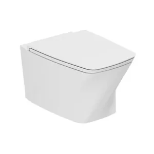 Унитаз подвесной Azzurra (380х570х365) безободковый, белый HEVKSPE00000BI