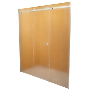 Душевая дверь Avek Gold C1 (2200х2000) матовое стекло 8мм, хром.профиль 10582/2,0-М