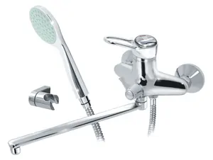 Смеситель для ванны VARION Armaturen 7024 96 3 однозахватный, поворотный излив 330мм