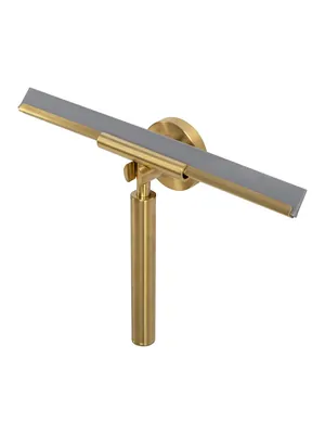 Скребок для душевой кабины Cezares -SV-BORO нержавеющая сталь, брашированное золото