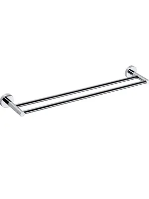 Полотенцедержатель Bemeta 104104052 600мм, двойной, цвет: хром