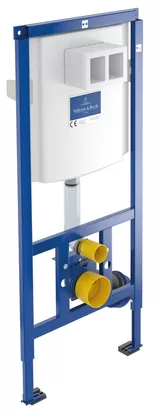 Инсталляция для подвесного унитаза Villeroy&Boch управление cпереди, бачок 92246100