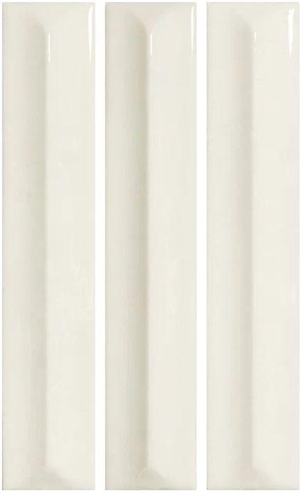 декор Nouvelle Vague Old White Gloss 3x16