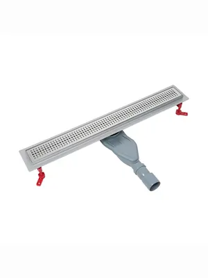 Душевой лоток IDDIS 975B7SB20DZ 700мм, с сифоном, комбинир. затвор, перфовир. решетка, хром