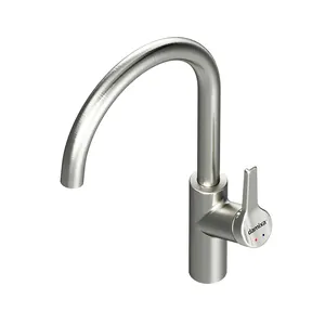 Смеситель DAMIXA для кухни, однозахватный, никель 310720400