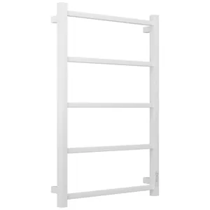 Полотенцесушитель электрический СТИЛЬЕ ФОРМАТ-26 800х500, матовый белый, ТЭН справа, 30526-8050