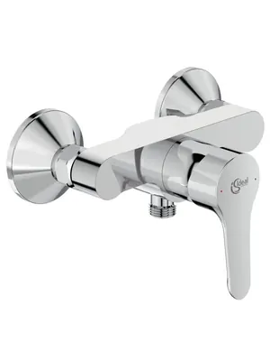 Смеситель для душа Ideal Standard BC325AA настенный, однозахватный, без излива, цвет: хром