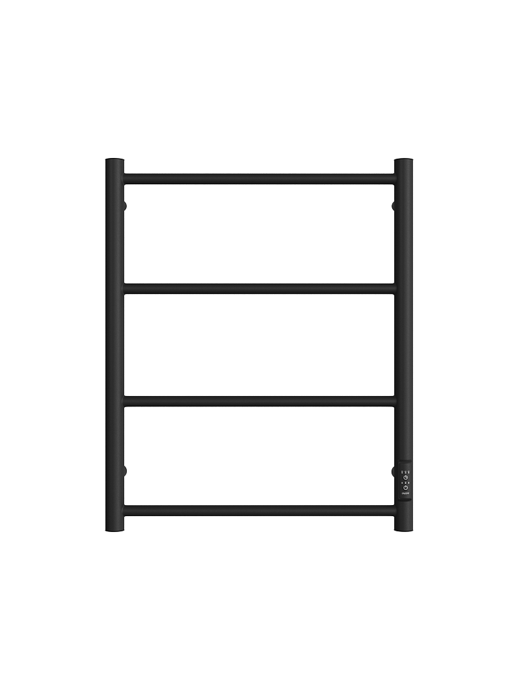 Полотенцесушитель электрический Полотенцесушитель ДВИН J neo 60/50 Электрический диммер (круг) Чёрный матовый