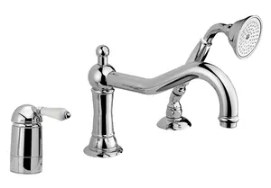 Смеситель на борт ванны Nicolazzi Cinquanta, ручки хром 3449CR76