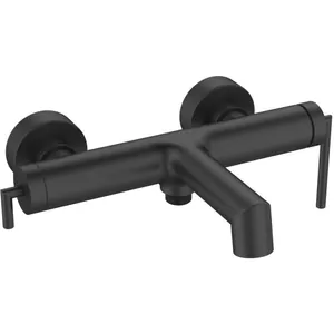 Смеситель для ванны/душа BelBagno -VASM-NERO черный матовый