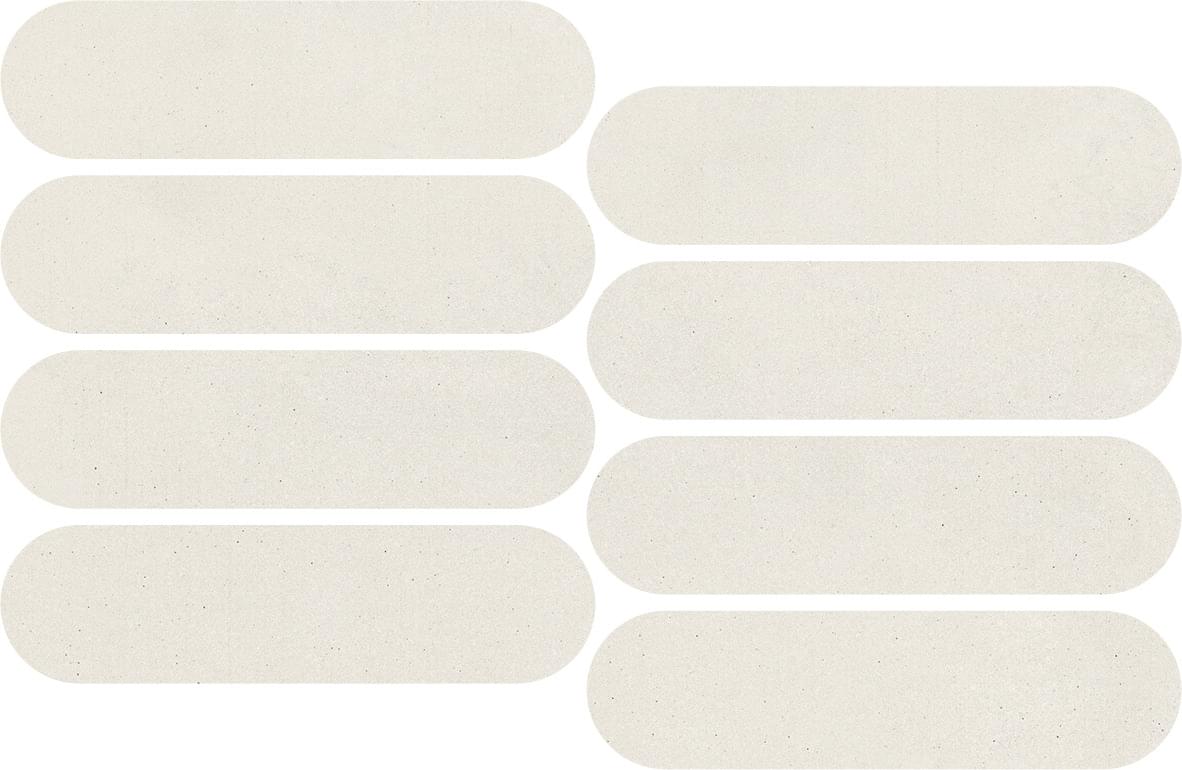 мозаика Nuances Avorio Mosaico Ovale Strideup 19.5x37
