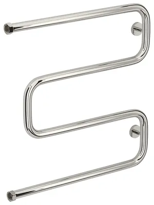 СУНЕРЖА Полотенцесушитель 600х600 нерж.сталь, накидная гайка G1", 00-4014-6060