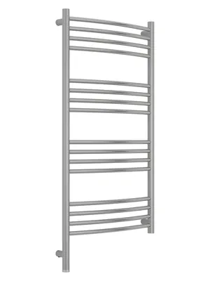 СУНЕРЖА выгнутая Полотенцесушитель 1000х500 сатин МЭМ левый 071-6002-1050