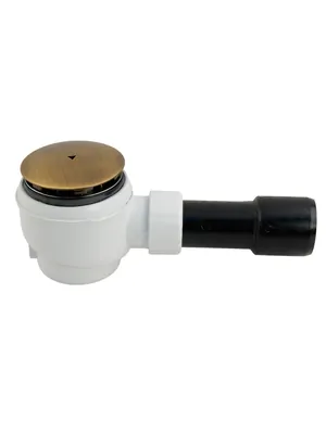 Выпуск-сифон душевой Migliore d=80 угловой, бронза 20205 (ML.RIC-10.126.BR)