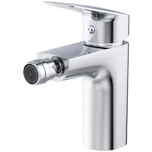 Смеситель для биде BelBagno -BD-CRM-W0 105 мм,однозахватный,фиксированный излив, хром