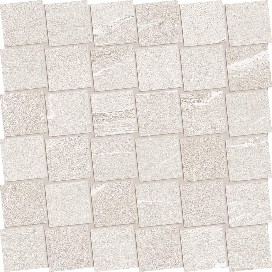 мозаика Stone Talk Mosaico Dado Martellata White Naturale 30x30