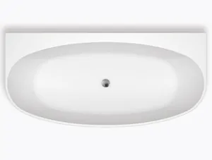 Ванна акриловая BelBagno BB83-1700-W0 (1700x800x580) пристенная, без перелива