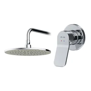 Душевая система AM.PM FB85A2R010 смеситель для душа, верхний душ 250мм