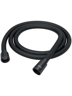 Шланг душевой IDDIS 1,5м., силиконовый, цвет черный матовый OPH15BLi19