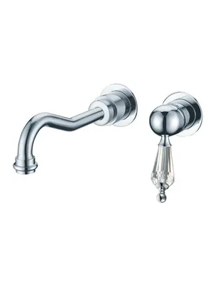 Смеситель Boheme 347 для раковины, встраиваемый, однозахватный, хром