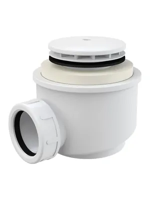 Сифон для душевого поддона Alcaplast A47B D50, D60 пластик, вых.40, белый