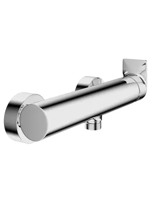 Смеситель для душа Aqueduto GEO0700 настенный, однозахватный, без излива, цвет: хром