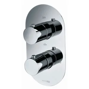 Смеситель для душа WasserKRAFT 4844 Thermo термостатический, встраиваемый, 3 вых., цвет:хром