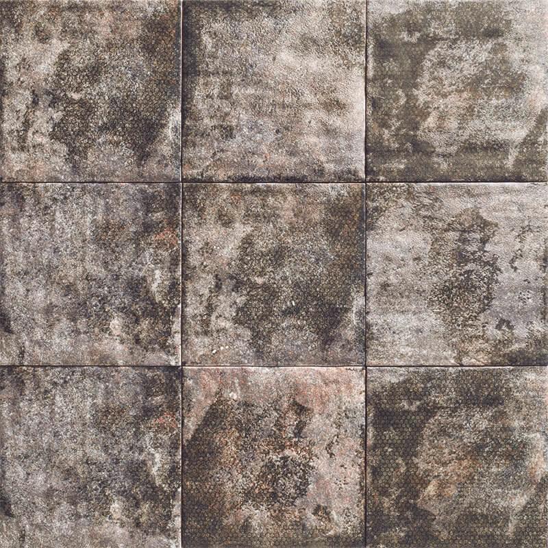 Mandala Black 20x20 матовая