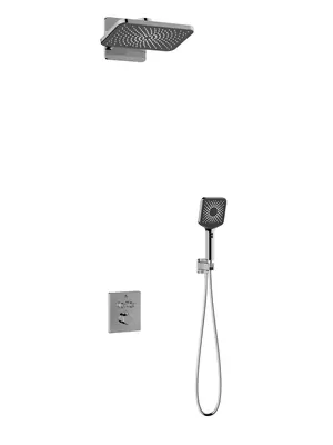 Душевая система Vincea встраиваемая,термостат.,верхний и ручной душ,хром VSFW-3I21MT4CH