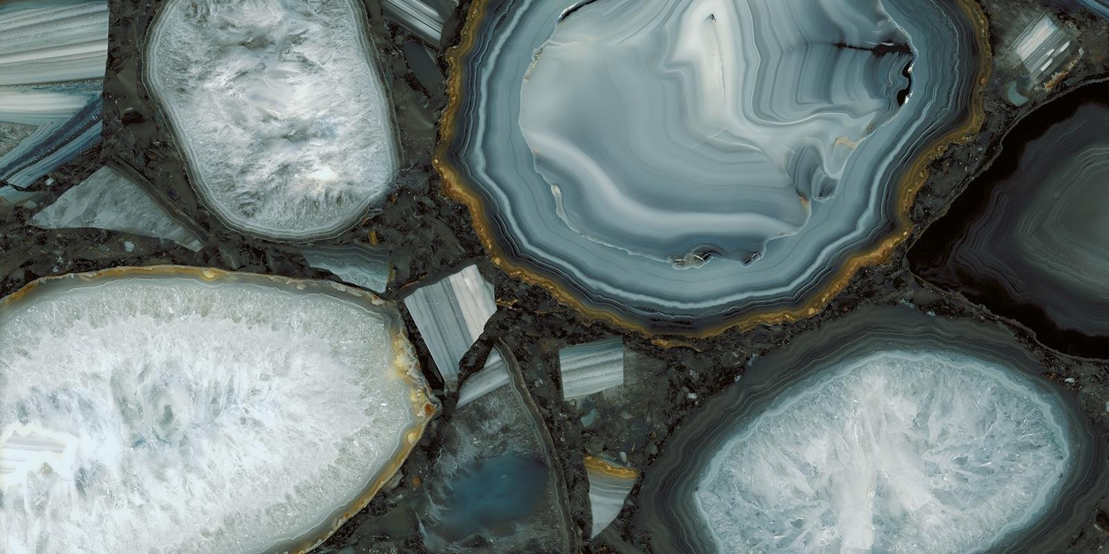 фон Tele Di Marmo Precious Agate Azure Lappato 60x120