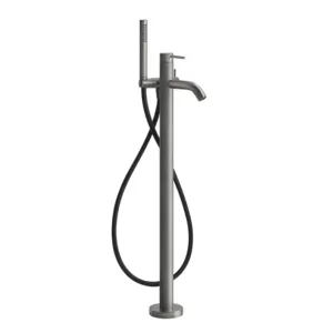 Смеситель 54028.726 для ванны/душа, напольный, внешняя часть, бронза брашированная