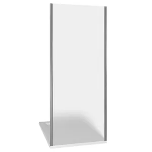 Стенка душевая GOOD DOOR BAS SP-80 -G-CH (80х185) стекло грейп 6мм