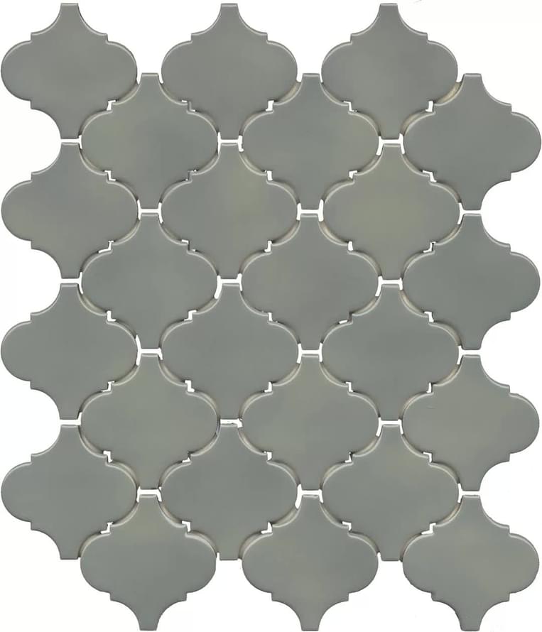 мозаика Арабески Марокко Зелёный Глянцевый 30x26