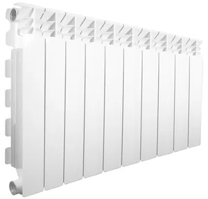 Радиатор алюминиевый Fondital 500/100 (97х556) белый 10 секций, 1760 Ватт