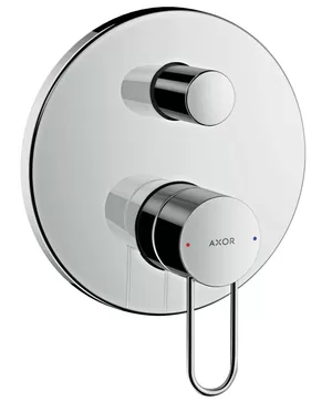 Смеситель Axor 38428000 для ванны встраиваемый, рукоятка-петля, со встроеной защитной комбинаци