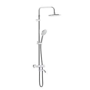 Душевая система DAMIXA смеситель термостат, цвет хром 977810000