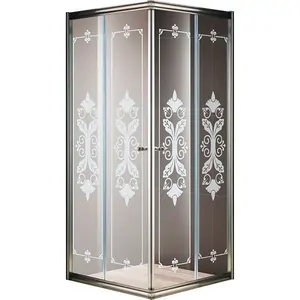 Душевой уголок Cezares (900х900х1950) -A-2-90-SCORREVOLE-CP-Br