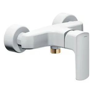 Смеситель NOBILI для душа, настенный, однозахватный, белый матовый VV103130WM