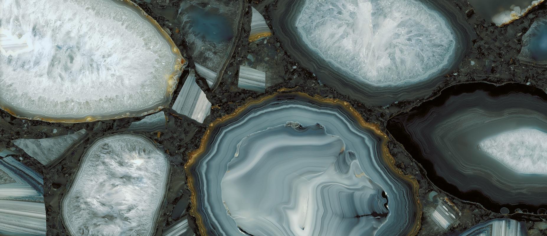 фон Tele Di Marmo Precious Agate Azure Lappato 120x278