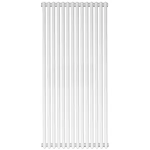 Радиатор стальной КЗТО 2-2000 (2048х491х78) 14 секций, 3258 Вт, бок.подкл., белый