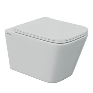 Унитаз подвесной Berges S безободковый, сиденье S Slim SO, микролифт, быстросъёмное 082134